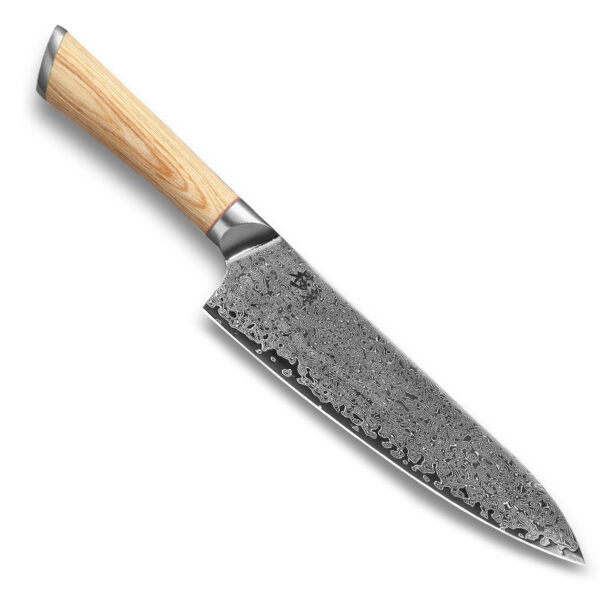 Damascus Kitchen Knife - Image 3