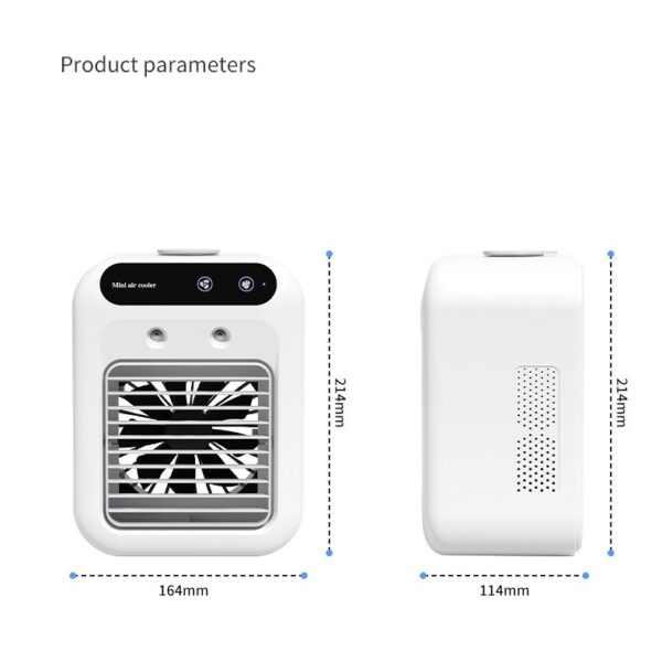 Air Conditioner Air Cooler Fan Water Cooling Fan Air Conditioning For Room Office Portable Air Conditioner Cars - Image 3