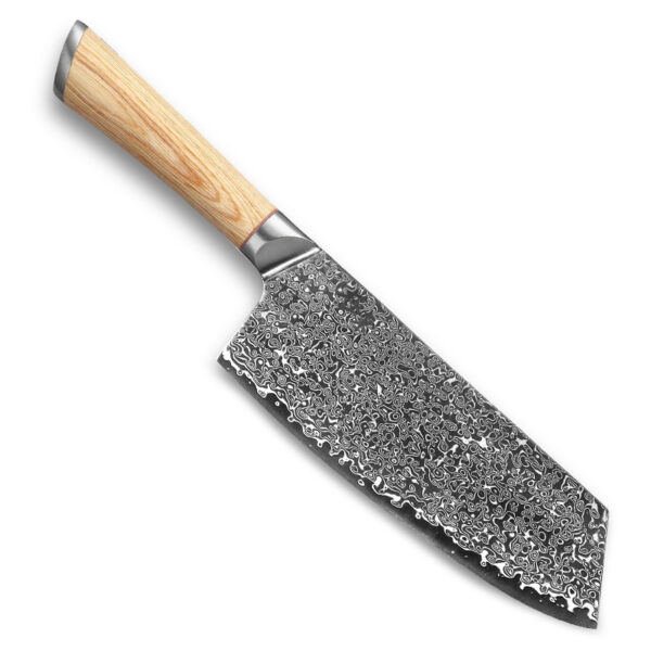 Damascus Kitchen Knife - Image 6